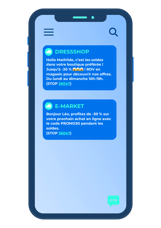 exemple sms promotion
